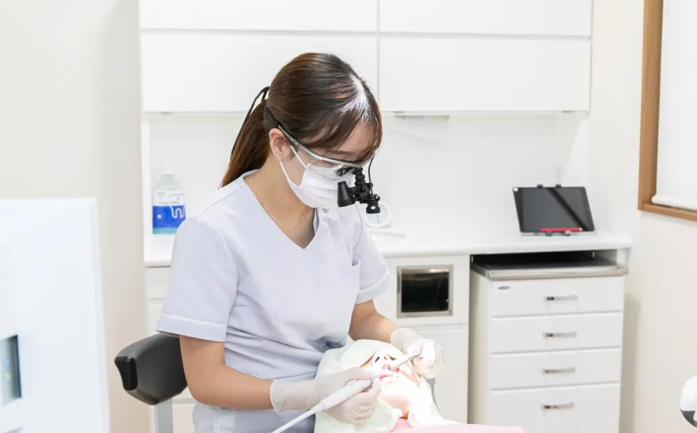 メンテナンスはITI公認歯科衛生士が担当します